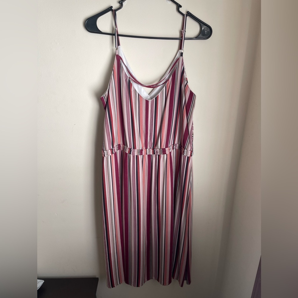 👗 Maurice’s • MIDI Stripped Dress | XL - Picture 3 of 12